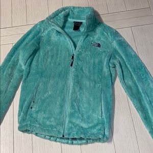 Mint Green North Face Jacket